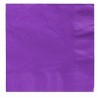 Servilletas moradas de papel