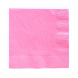 Servilletas rosas de papel