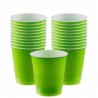 Vasos verde kiwi