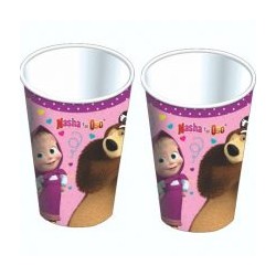 Vasos Masha y el Oso