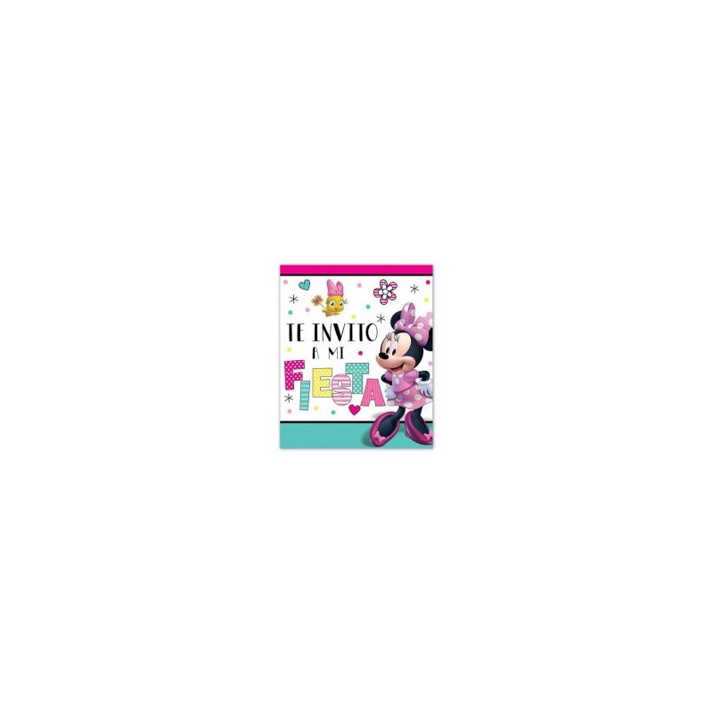 Invitaciones Minnie Mouse
