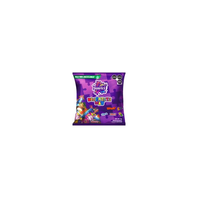 Dulces surtidos diviertete mas