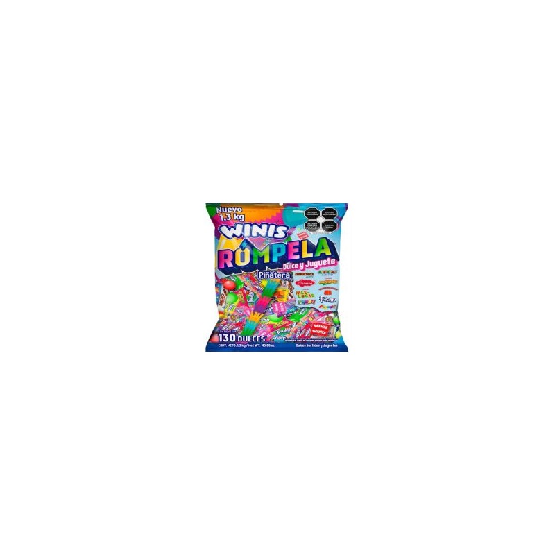 Dulces surtidos winis rompela
