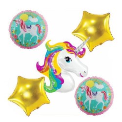 globos de unicornio